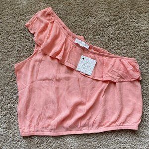 HIPPIE ROSE Women's One Shoulder Top